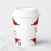 恋人バラ 紙コップ (右)