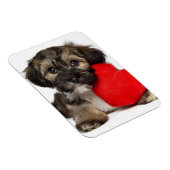 恋人バレンタインハバネパピードッグ マグネット (右側)