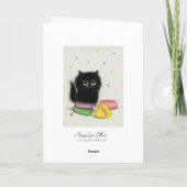 恋人バレンティネスの猫カード シーズンカード (裏面)