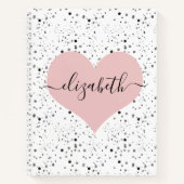 恋人パーソナライズされた達 ノートブック (正面)