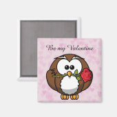 恋人フクロウ マグネット (正面/裏面)