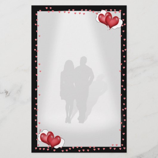 恋人ラブレター 便箋 (正面)