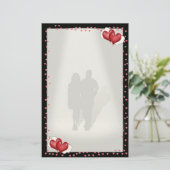 恋人ラブレター 便箋 (スタンド正面)