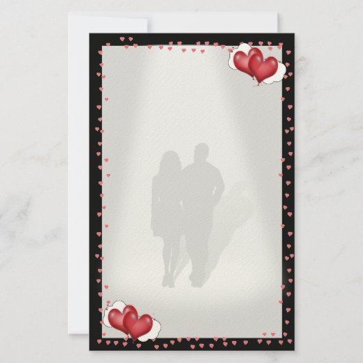 恋人ラブレター 便箋 (正面)