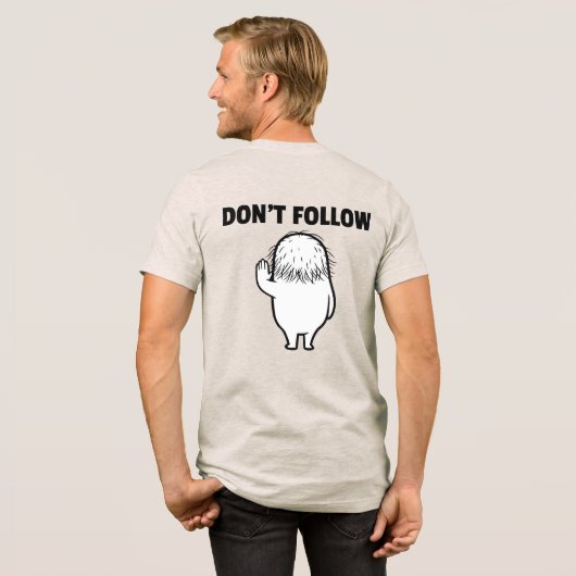 恋人募集中 トライブレンドＴシャツ (フル背面)