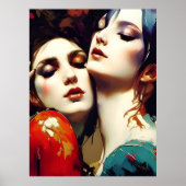 恋人同士が抱く ポスター (正面)