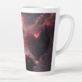 恋人同士が絡み合う カフェラテマグ (右)