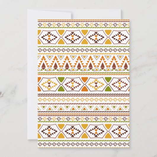 恋人同士のタコのシャワーメキシコのフェスタ 招待状 (裏面)