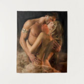 恋人同士の出会い タペストリー (正面)