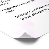 恋人同士の滝の高揚詩ポスター ポスター (角)