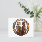 恋人同士 ポストカード (スタンド正面)