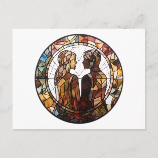 恋人同士 ポストカード (正面)