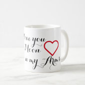 恋人向けのことわざとアイコン コーヒーマグカップ (正面右)