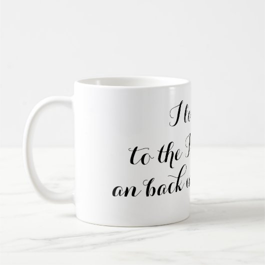 恋人向けのことわざとアイコン コーヒーマグカップ (左)