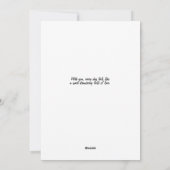 恋人向けのストロベリーカード シーズンカード (裏面)