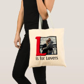 恋人向けL トートバッグ (正面(商品))