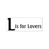 恋人向けL ラバースタンプ (インプリント)
