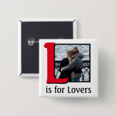 恋人向けL 缶バッジ (正面&裏面)