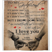 恋人引用文 |おもしろい引用文 シャワーカーテン (正面)