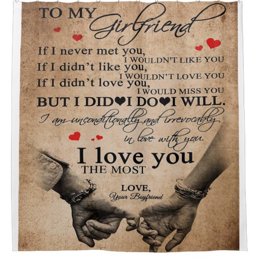 恋人引用文 |おもしろい引用文 シャワーカーテン (正面)