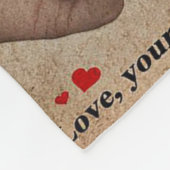 恋人引用文 |かわいいデコールギフト フリースブランケット (角)