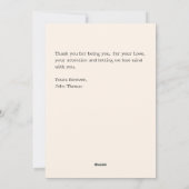 恋人手描きバレンタインデーのカード シーズンカード (裏面)