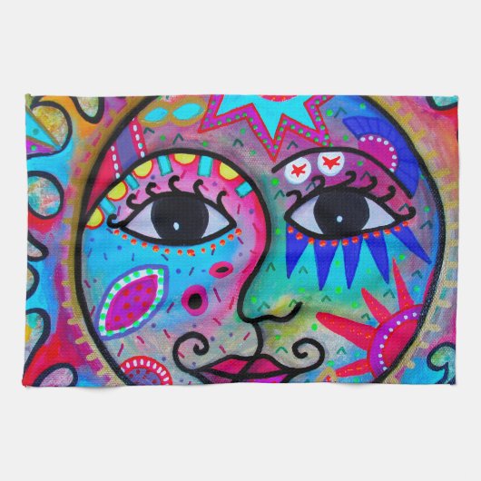 恋人日曜日および月 キッチンタオル (横)