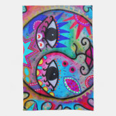 恋人日曜日および月 キッチンタオル (縦)