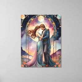 恋人絵画のインスパイアタロ キャンバスプリント