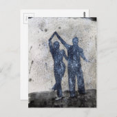 恋人踊りin rain ポストカード (正面/裏面)