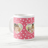 恋人3の写真のカスタムのマグ コーヒーマグカップ (正面左)