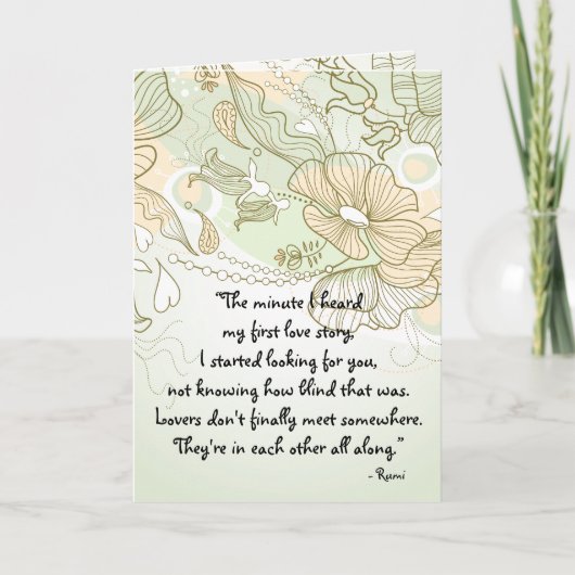 恋人 カード (正面)