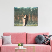 恋人 キャンバスプリント (インサイチュ (リビング))