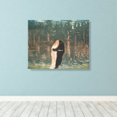 恋人 キャンバスプリント (インサイチュ (ウッドフロア))