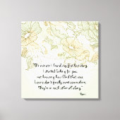 恋人 キャンバスプリント (正面)