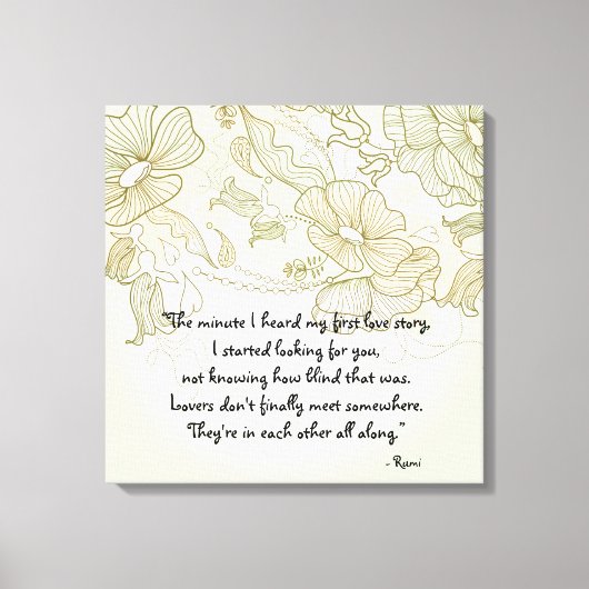 恋人 キャンバスプリント (正面)