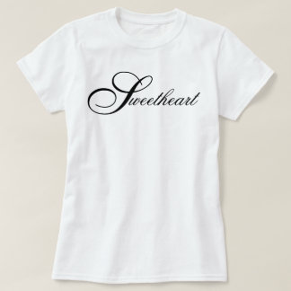 恋人 クラシック・シックな美意識のスクリプト Tシャツ