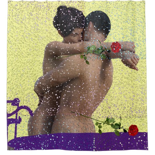 恋人 – シャワーカーテン (正面)