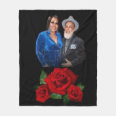 恋人 フリースブランケット (正面)