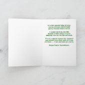 恋人、ボーイフレンド、ガールフレンドのためのハッピーイースターカード シーズンカード (内部)