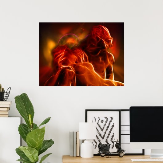 恋人 ポスター (ホームオフィス)