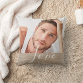 恋人・妻のためのオリジナル名クッション クッション (ブランケット)