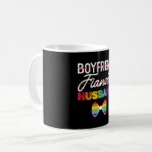 恋人 婚約者 夫 レズビアン ゲイ 結婚 新郎 LGBTQ コーヒーマグカップ (正面左)
