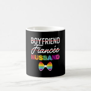 恋人 婚約者 夫 レズビアン ゲイ 結婚 新郎 LGBTQ コーヒーマグカップ