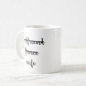 恋人,婚約者,妻のコーヒーマグ コーヒーマグカップ (正面左)