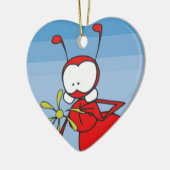 恋人Antek セラミックオーナメント (左)