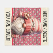 恋包まれたフリースブランケット フリースブランケット (正面(横))