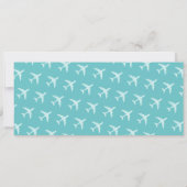 恋愛が空気中にある ウェディング ボーディングパス 招待状 (裏面)