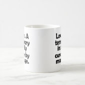 恋愛とは、結婚によって治る一時的な狂気である。 コーヒーマグカップ (中央)