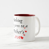 恋愛に比べるものは母無し ツートーンマグカップ (正面右)